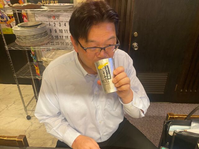 昼間から😅
炭酸水なんだけど　「濃い！」って何？？？？？