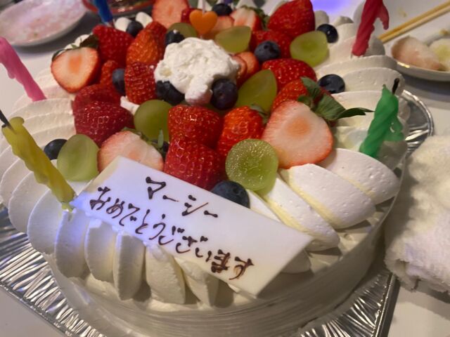 マーシー様のお誕生日コンペ⛳️からのお誕生日会🎂　凄いメンバーで盛り上がり　箱ちゃん司会も段取りもお疲れ様〜😅　感謝