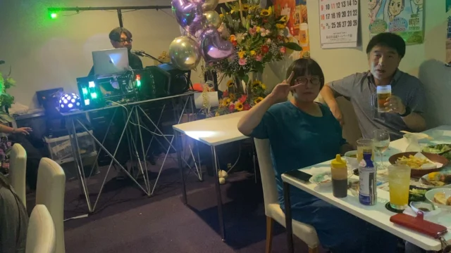 食彩ひとくち36周年記念パーティー🕺無事に終了しました❣️ お客様と楽しめてハッピータイムありがとうございました〜🙇‍♀️今後とも宜しくお願い申し上げます🙇‍♀️感謝🥲
