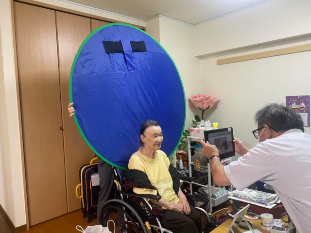 92歳　母親🥰　無事に京子宅への帰宅も終わりショートスティへ❣️ マイナンバーカード作成も出張で京子宅に訪問して頂きまして、ご親切にありがとうございました😊　　年老いた母は免許証も返納で顔写真入りの証明書が無く　不自由してだけど、これからは便利になるので京子、楽になると思います♪良かった❣️感謝🥲❣️