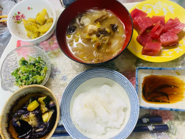 92歳母親❣️ 京子宅も今回は1泊だけで無事に生活出来ました🥰　リハビリも言語もバッチリ👌　少しだけ足の機能が落ちたと言ってるけど大丈夫🙆‍♀️
京子も頑張る💪